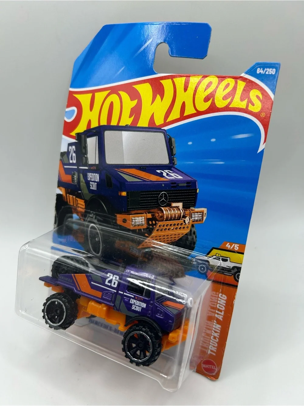 Hot Wheels Truckin’ Along Bundle Mercedes-Benz Unimog 1300L & Drift Ender 🔥🛞